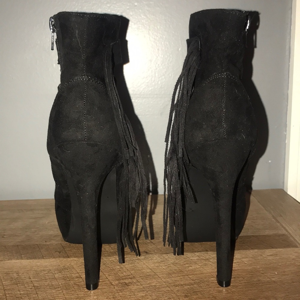 Black Platform Heels - image 3